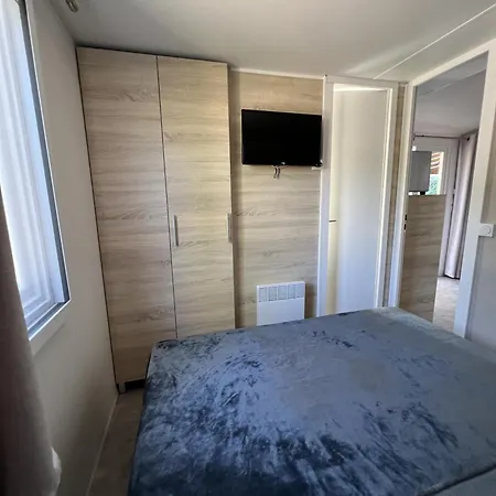 キャンプ場 Del Mar 264, Mobile Excellence, 3 Chambres, 6 Personnes, 2 Salles De Bain, Bord De アルジェレス・シュル・メール