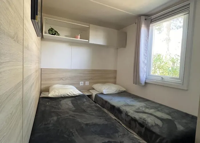 Del Mar 264, Mobile Excellence, 3 Chambres, 6 Personnes, 2 Salles De Bain, Bord De Κάμπινγκ Argelès-sur-Mer
